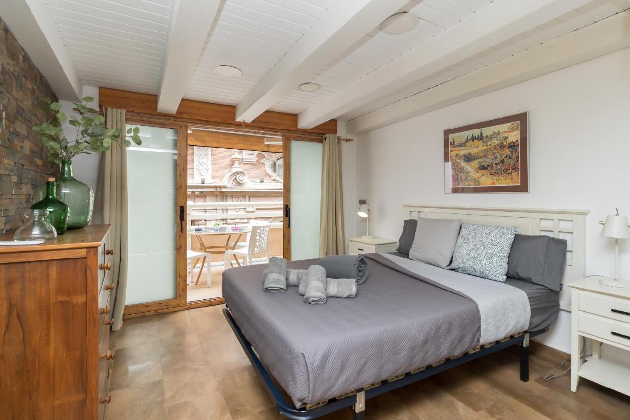 Loft Con Terraza Centro Valencia Apartment Екстериор снимка